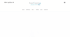 Desktop Screenshot of isaaccepero.com